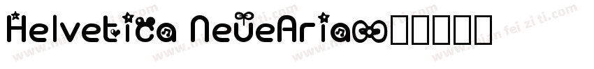 Helvetica NeueAria字体转换